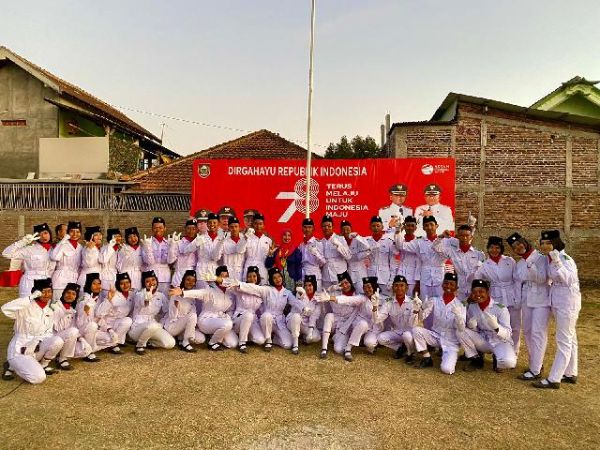 Upacara HUT ke 78 RI
